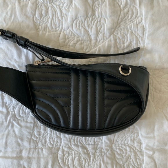 prada belt bag leather